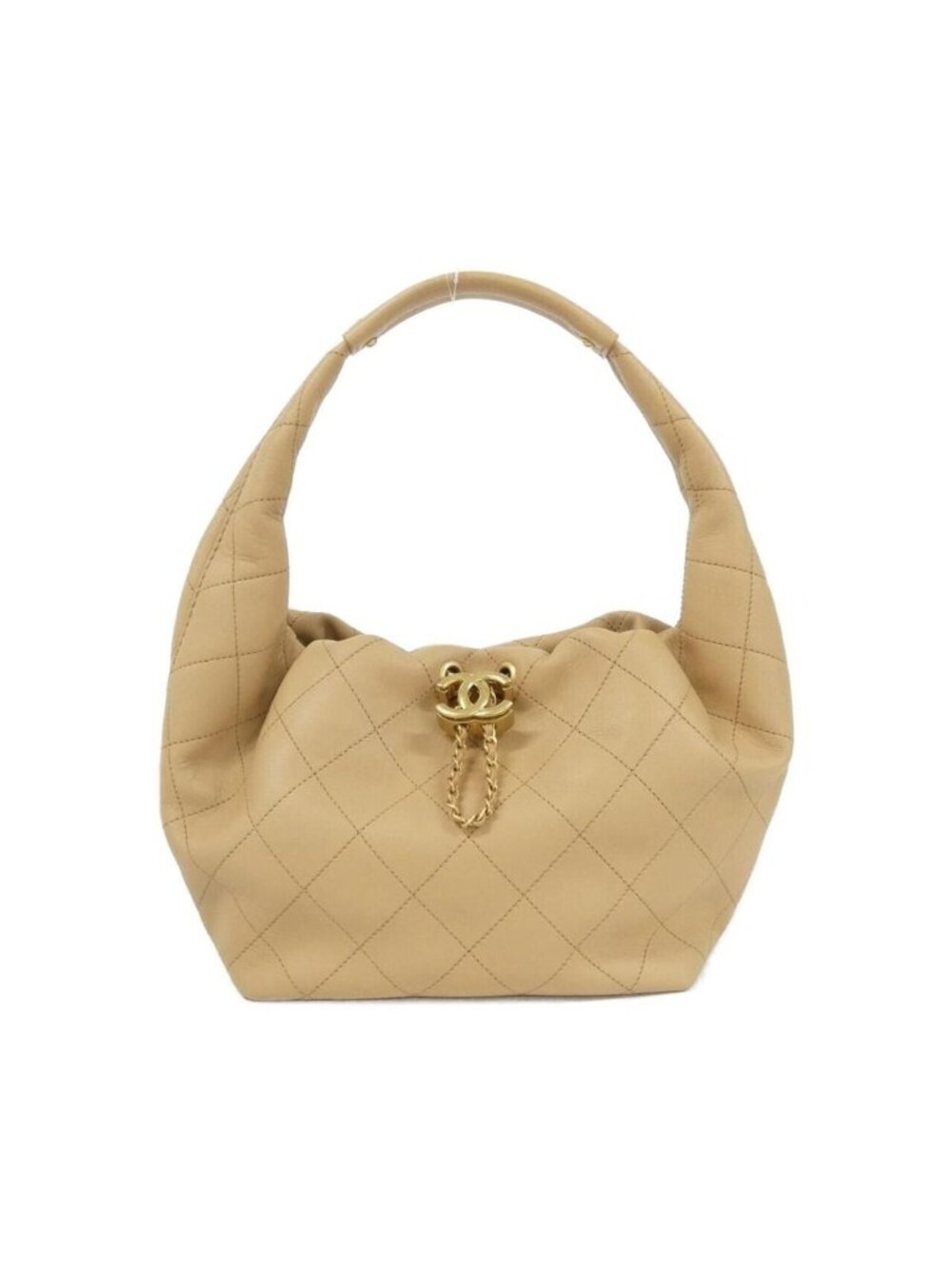 Chanel Shoulder Bag Beige